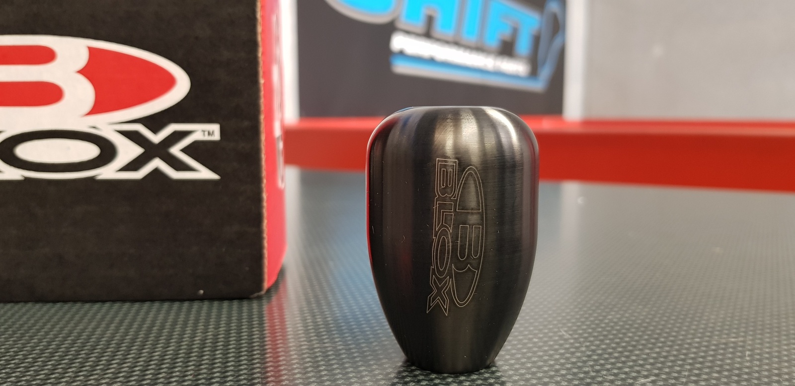 BLOX Weighted Shift Knob Gunmetal M12x1.25 5Speed Subaru WRX