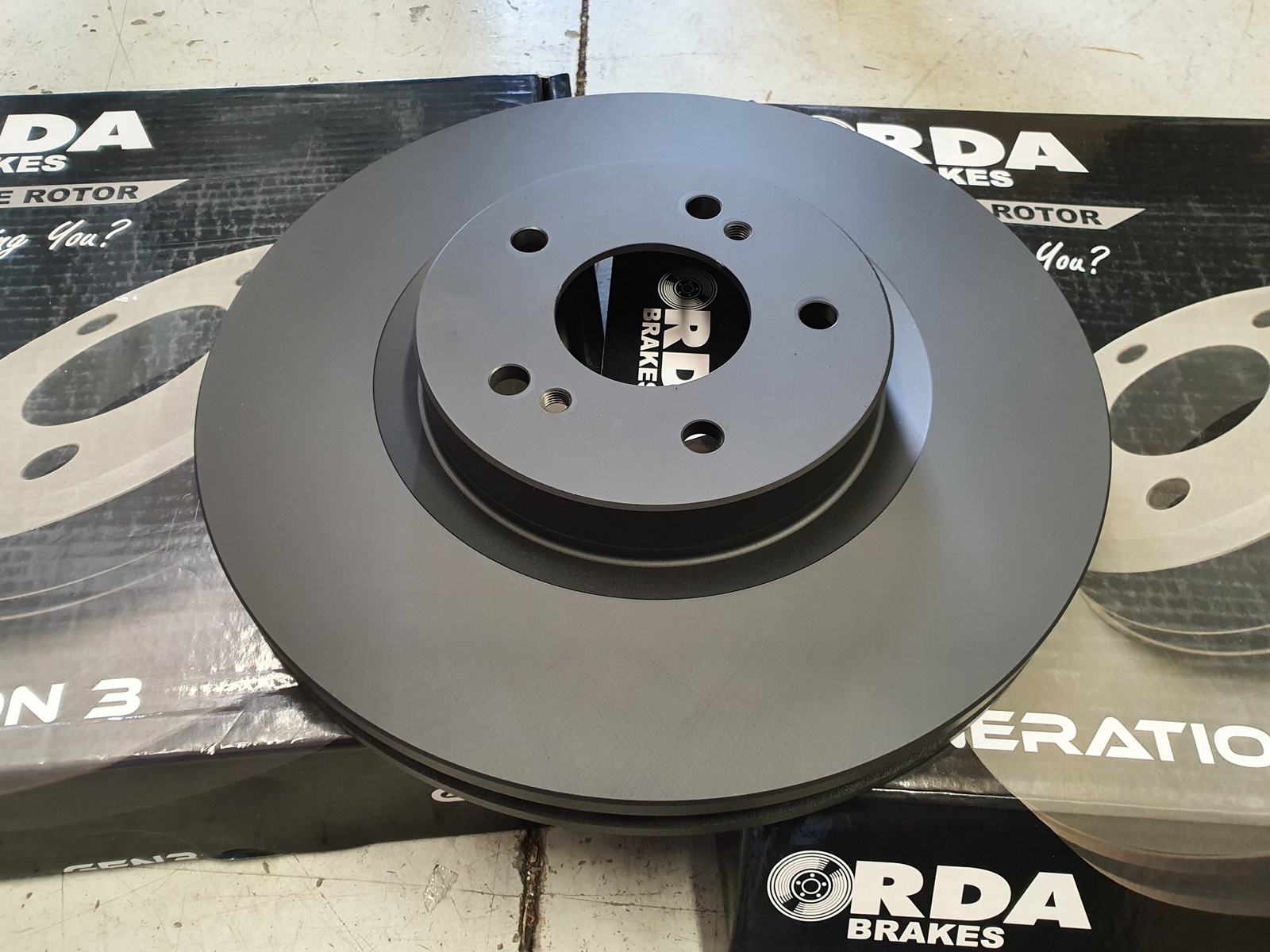 RDA EBC Front Plain Rotors Nissan R32 R33 GTR Brembo Size