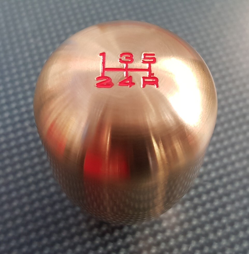 BLOX Racing Bronze Weighted Shift Knob M10x1.25 5Speed Skyline