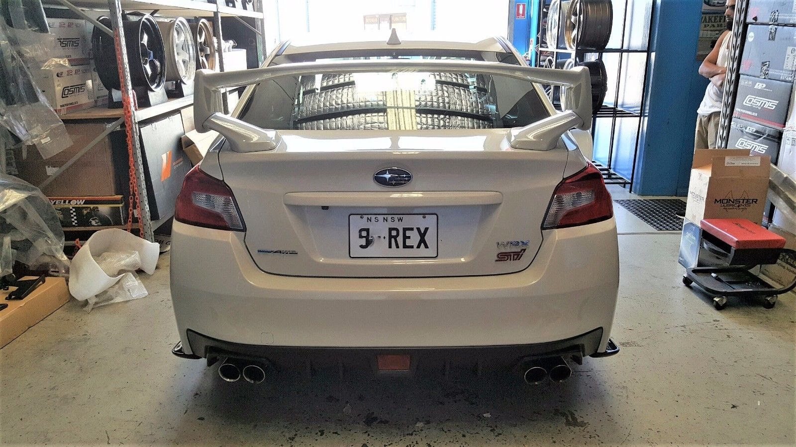 Carspeed Charge Speed Style Rear Pods Subaru WRX MY15