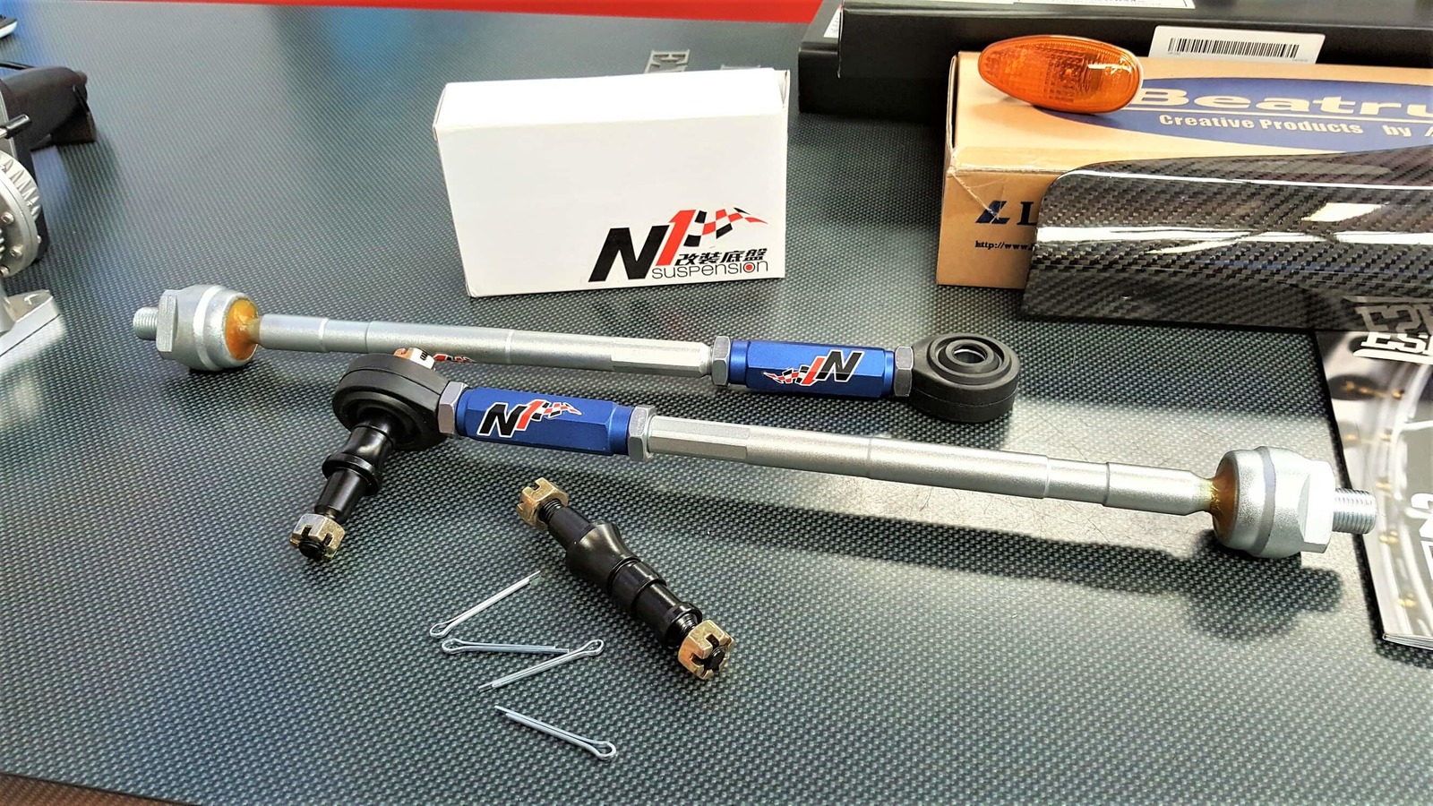 N1 Suspension Steering Rods And Tie Rod Ends Mitsubishi EVO 7 8 8MR 9 IX.