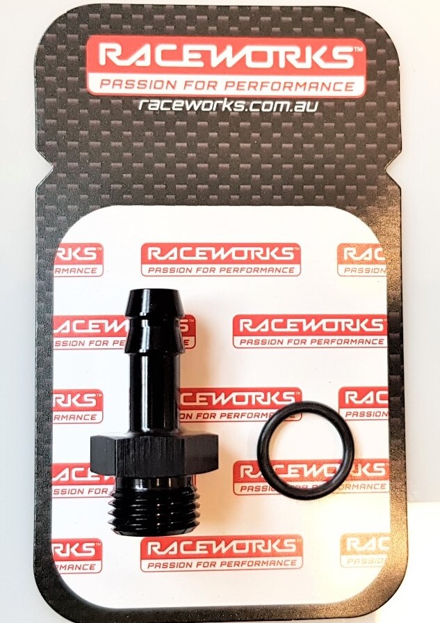 Male AN Flare To O-Ring Port AN-6 Flare To O-Ring Boss AN-8 Raceworks