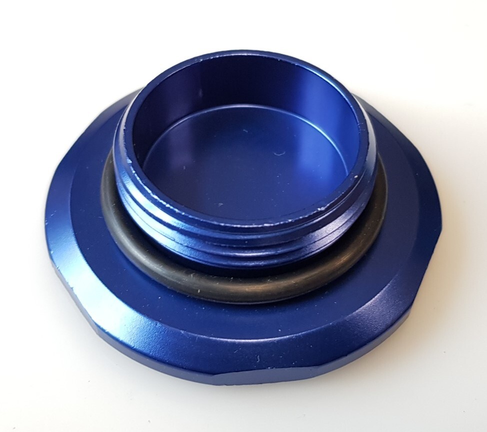 SPP Overflow Bottle Reservoir Cap - Blue