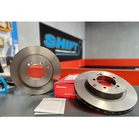 Brembo EVO Rear Brake Discs Rotors - Mitsubishi EVO 4, 5, 6, 7, 8, 9, 9 CT9W