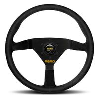 MOMO MOD 78 Black Suede 350mm Steering Wheel