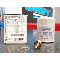 Nissan Oil Filter & Magnetic Sump Plug - Skyline RB25DET RB26DETT Silvia S13 SR20DET Pulsar