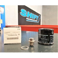 Subaru Oil Filter & Magnetic Sump Plug - Suits Subaru WRX STI