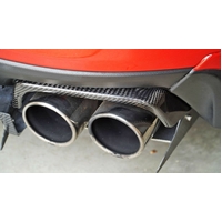 Carspeed Carbon Muffler Covers - Suits Subaru WRX MY15 MY16 MY17