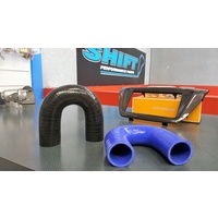 SPP Black 180 Degree, 63mm Silicone Hose 