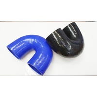 SPP 180 degree, 70mm Blue Silicone Hose Joiner