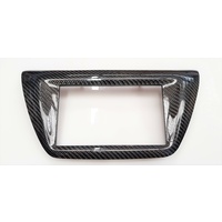 Carspeed Carbon Stereo Surround Overlay - Suits Mitsubishi EVO 7, 8, 8MR, 9 IX Wagon.