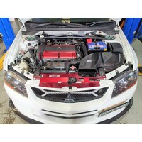 Carspeed V2 Kansai Style Carbon Air Filter Enclosure - Suits Mitsubishi EVO 7-9.