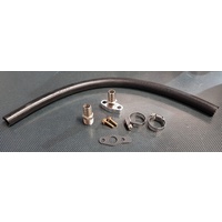 ZAGE DIY Turbo Oil Drain Kit - Garrett GT28 GT30 EVO 