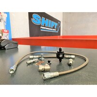 SPP Turbo Oil Line Feed Kit with Filter - Suits Mitsubishi EVO 7 8 9 IX GT Pumps FP