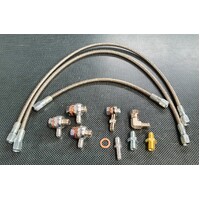 ZAGE Turbo Water and Oil Line Kit - Suits Nissan S13 180SX Silvia SR20DET CA18DET