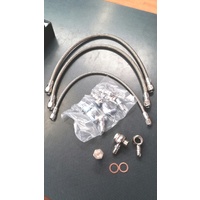 ZAGE Turbo Water and Oil Line Kit - Suits Nissan Skyline R32 R33 R34 Garrett