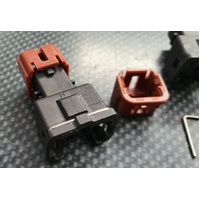 SPP EV1 Injector Connector 2pc Plug Kit - Bosch Style EVO 4-9, R32-R34 Skyline GTR