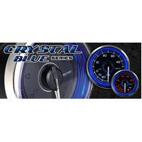 Prosport Crystal Blue Series 52mm Boost Gauge PSI