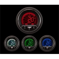 Prosport 52mm Premium EVO Digital Boost Gauge Kit - 4 Colour Display