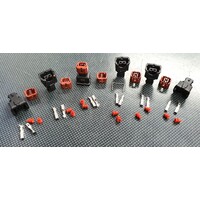 SPP EV1 Injector Connector 6pc Plug Kit - Suits Nissan Skyline R32, R33, R34 GTR RB26DETT.