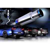 Tomei Expreme Titanium Catback Exhaust System - Suits Nissan Skyline R34 GTR