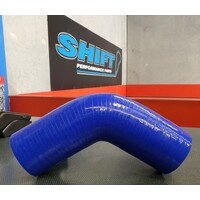 SPP Blue 45 Degree  63mm Silicone Hose 