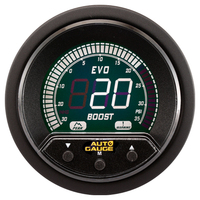 Prosport 52mm White Premium Digital Boost Gauge Kit