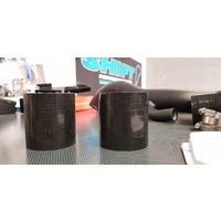 SPP 63mm Black Silicone Straight Hoses - Joiners