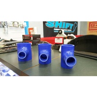 SPP Blue T Hose Joiner 63mm (2.5 Inch) Intercooler Turbo Blow Off Valve