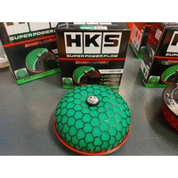 HKS Power Flow Reloaded Filter - 100mm Inlet Universal Green 