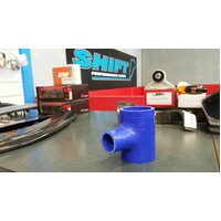 SPP 76mm Blue T Joiner Silicone Hose - Intercooler Blow Off Valve