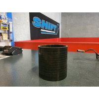 SPP 80mm Black Silicone Straight Hose 