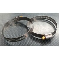 Breeze Hose Clamps 52-76mm - Perforated Stainless
