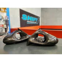 Ganador Style Carbon Mirrors  - Suits Mitsubishi Lancer EVO 10 CZ4A