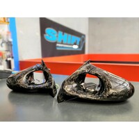 Ganador Style Forged Carbon Mirrors  - Suits Mitsubishi Lancer EVO 10 CZ4A