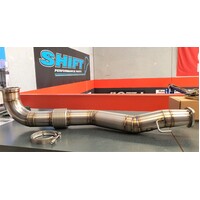 HOOKERFAB 3.5" Front Pipe Kit - Suits ARTEC Mitsubishi EVO 7-9 IX, Wagon