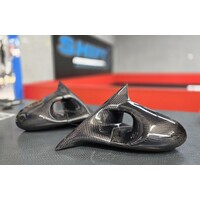 Ganador Style Carbon Mirrors  - Suits Subaru WRX GRB, GE, GV, GH