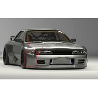 EPR Carbon Fibre RB Style Front Lip - Suits Nissan Skyline R32 GTR RB Wide Body