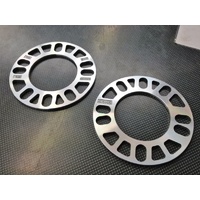 5mm Wheel Spacers 4/5 Hole EVO Nissan Mitsubishi Honda Mazda Toyota