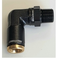 Aeroflow 120 Series 90° 1/8" NPT to 1/4" Push to Connect Fitting