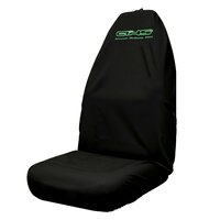 AXS Green Fluro Logo Throw Over Seat Cover