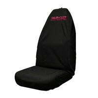 AXS Pink Fluro Logo Throw Over Seat Cover