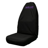 AXS Purple Fluro Logo Throw Over Seat Cover