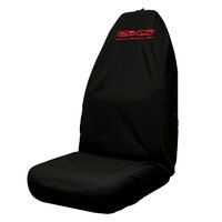 AXS Red Fluro Logo Throw Over Seat Cover