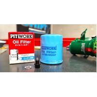 Nissan Pitwork Oil Filter & Sump Plug - Suits CA18/VG30/RB20/RB25/RB26/RB30