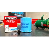 Nissan Pitwork Oil Filter & Sump Plug - Suits CA18/VG30/RB20/RB25/RB26/RB30