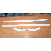 EPR Damd Style FRP Side Skirt & Bumper Extensions - Suits Mitsubishi EVO 7 8 9 IX