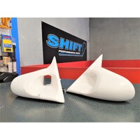 R34 Sedan Ganador Style Mirrors - Suits Nissan Skyline R34 GTT 4 Door Sedan