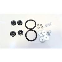 PW Black Bumper Quick Release Kit - Password JDM