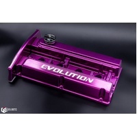 Ichiban Purple Billet Mivec Rocker Cover - Suits Mitsubishi EVO 9 IX, 9 Wagon Mivec